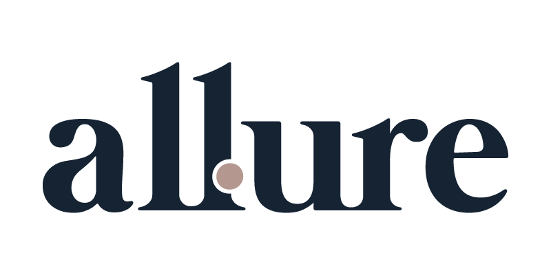 allure, graphic, design, logo